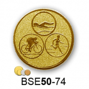 Érembetét triatlon BSE50-74 50mm arany