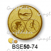 Érembetét triatlon BSE50-74 50mm arany