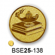 Érembetét tudás tudomány könyv BSE25-138 25mm arany