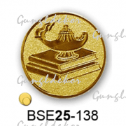 Érembetét tudás tudomány könyv BSE25-138 25mm arany