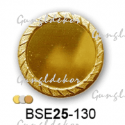 Érembetét üres gravírozható BSE25-130 25mm arany, ezüst, bronz