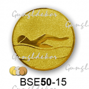 Érembetét úszás BSE50-15 50mm arany, ezüst, bronz