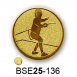 Érembetét vívás párbajtőr BSE25-136 25mm arany