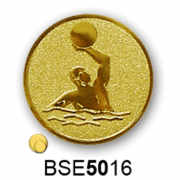 Érembetét vizilabda BSE50-16 50mm arany