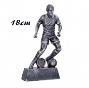 Trófea Foci Football gravírozott táblával 18 cm TRSE-378
