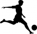 Focista Football 2 db plottervágott autós matrica applikáló fóliával