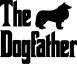 The dogfather kutyusos 2db plottervágott autós matrica applikáló fóliával