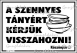 A szennyes tányért kérjük visszahozni piktogram tábla matrica