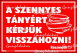 A szennyes tányért kérjük visszahozni piktogram tábla matrica