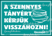 A szennyes tányért kérjük visszahozni piktogram tábla matrica