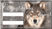 Kreatív állatos névnapok tábla matrica beírható részekkel