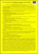 Garanciális előírásokra vonatkozó rendelet, A4 es méretű, sárga lapon feketével nyomtatva, laminált kivetélű