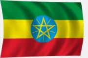 Etiópia zászló