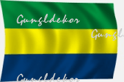 Gabon zászló