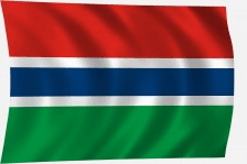 Gambia zászló