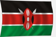 Kenya zászló