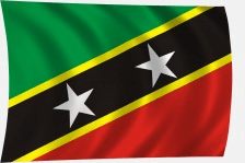 Saint Kitts és Nevis zászló