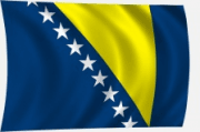 Bosznia zászló