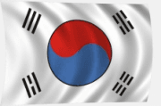 Dél-Korea zászló