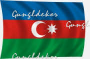 Azerbajdzsán zászló