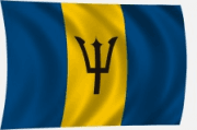 Barbados zászló