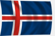 Izland zászló