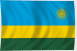 Ruanda zászló