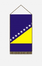 Bosznia asztali zászló