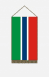 Gambia asztali zászló