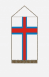 Feröer-szigetek asztali zászló