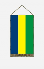 Gabon asztali zászló