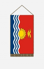 Kiribati asztali zászló