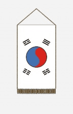 Dél-Korea asztali zászló