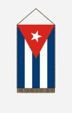 Kuba asztali zászló