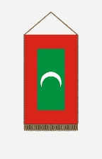 Maldív-szigetek asztali zászló