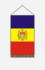 Moldávia asztali zászló