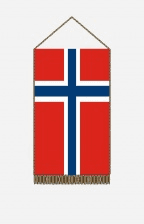 Norvég asztali zászló