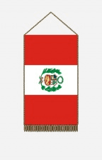 Peru asztali zászló