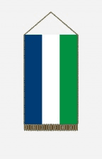 Sierra-Leone asztali zászló