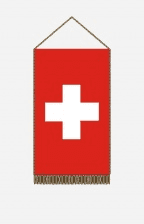 Svájc asztali zászló