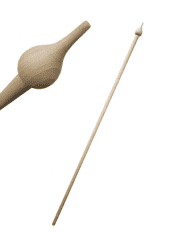 Fa zászlórúd csúcsdísszel 150 cm