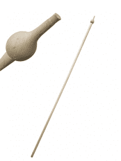 Fa zászlórúd csúcsdísszel 200 cm